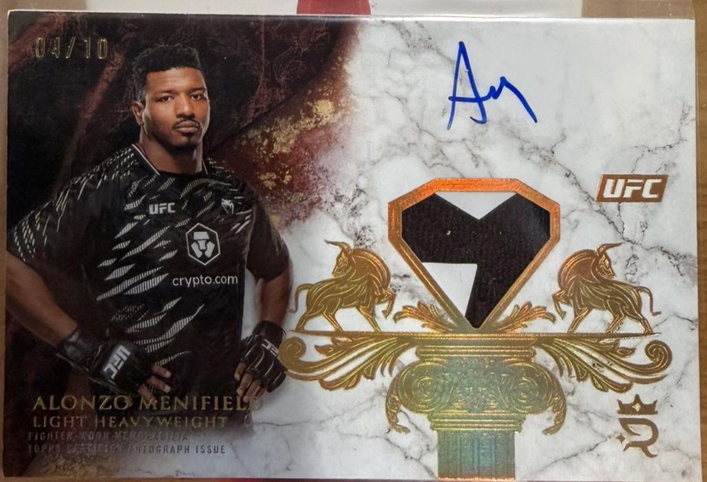 Alonzo Menifield [Gold] #RYR-AM