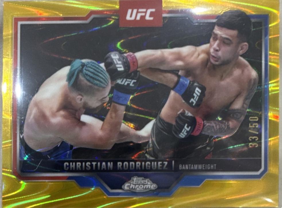 Christian Rodriguez [Gold Geometric Refractor] #106