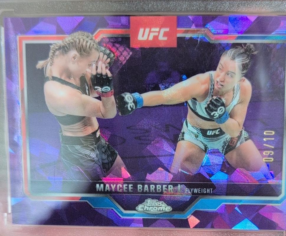 Maycee Barber [Purple Geometric Refractor] #187