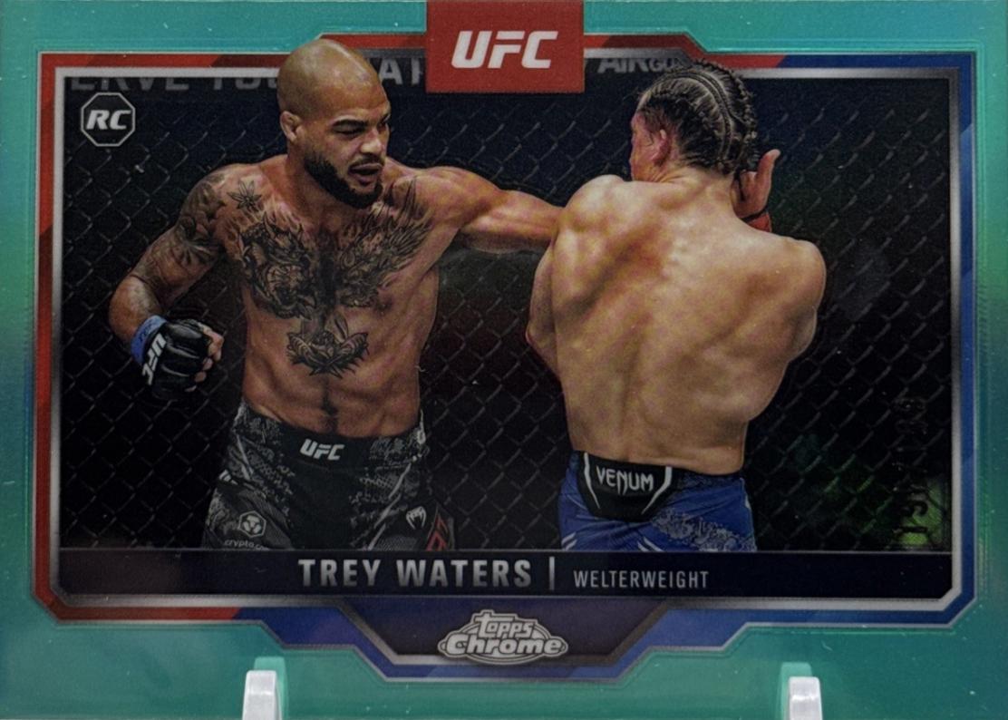 Trey Waters [Aqua Refractor] #48