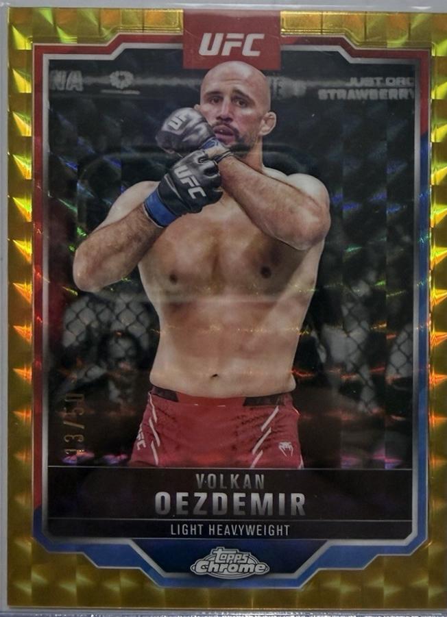 Volkan Oezdemir [Gold Geometric Refractor] #193