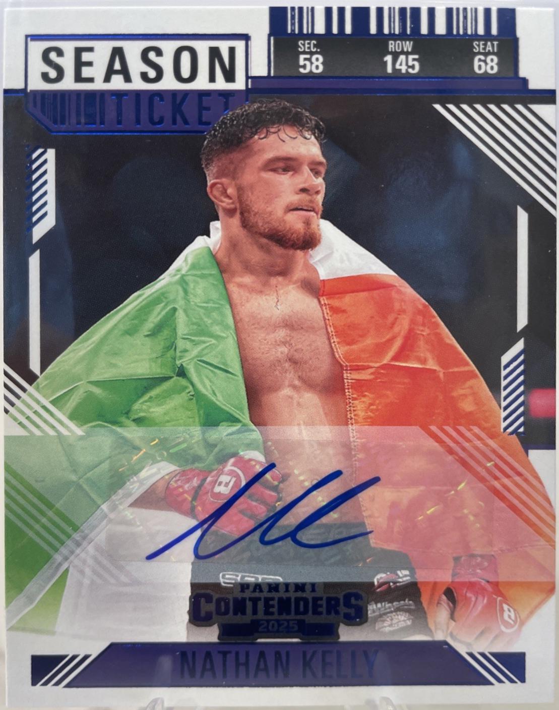 Nathan Kelly [Blue Season Ticket Signature] #34