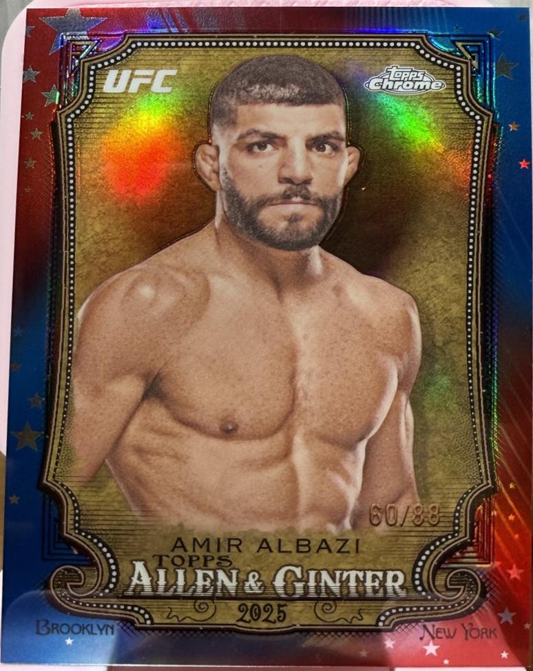 Amir Albazi [Red White Blue Refractor] #AAG-13