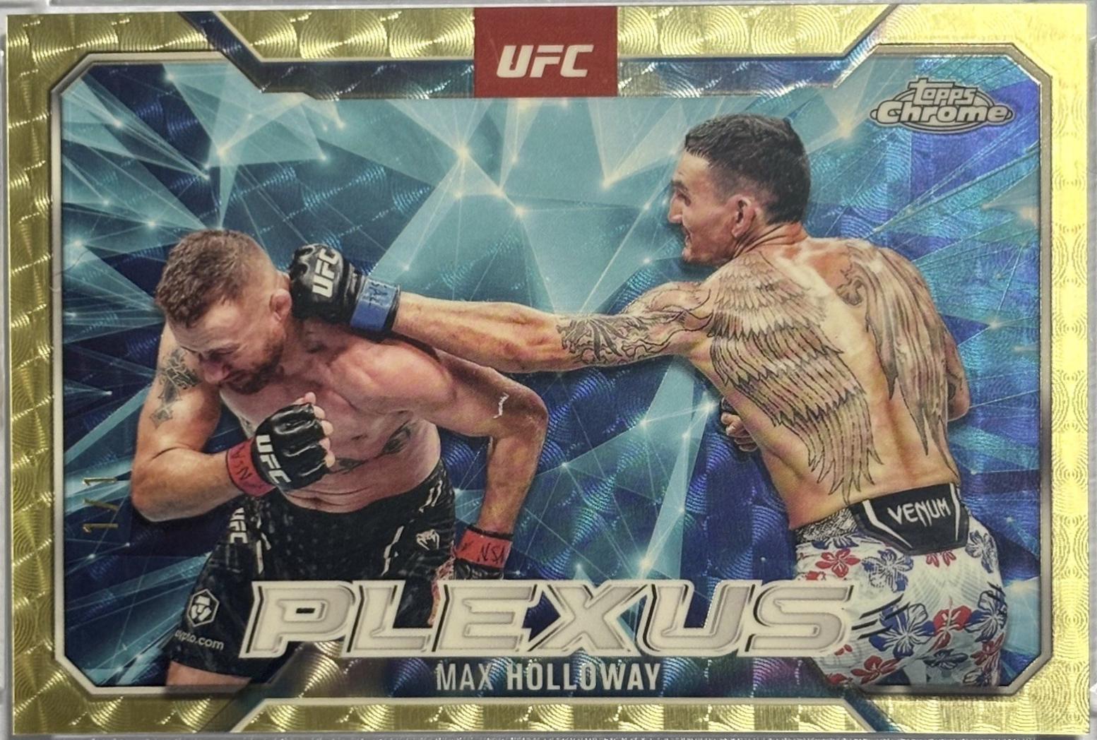 Max Holloway [SuperFractor] #PLX-12