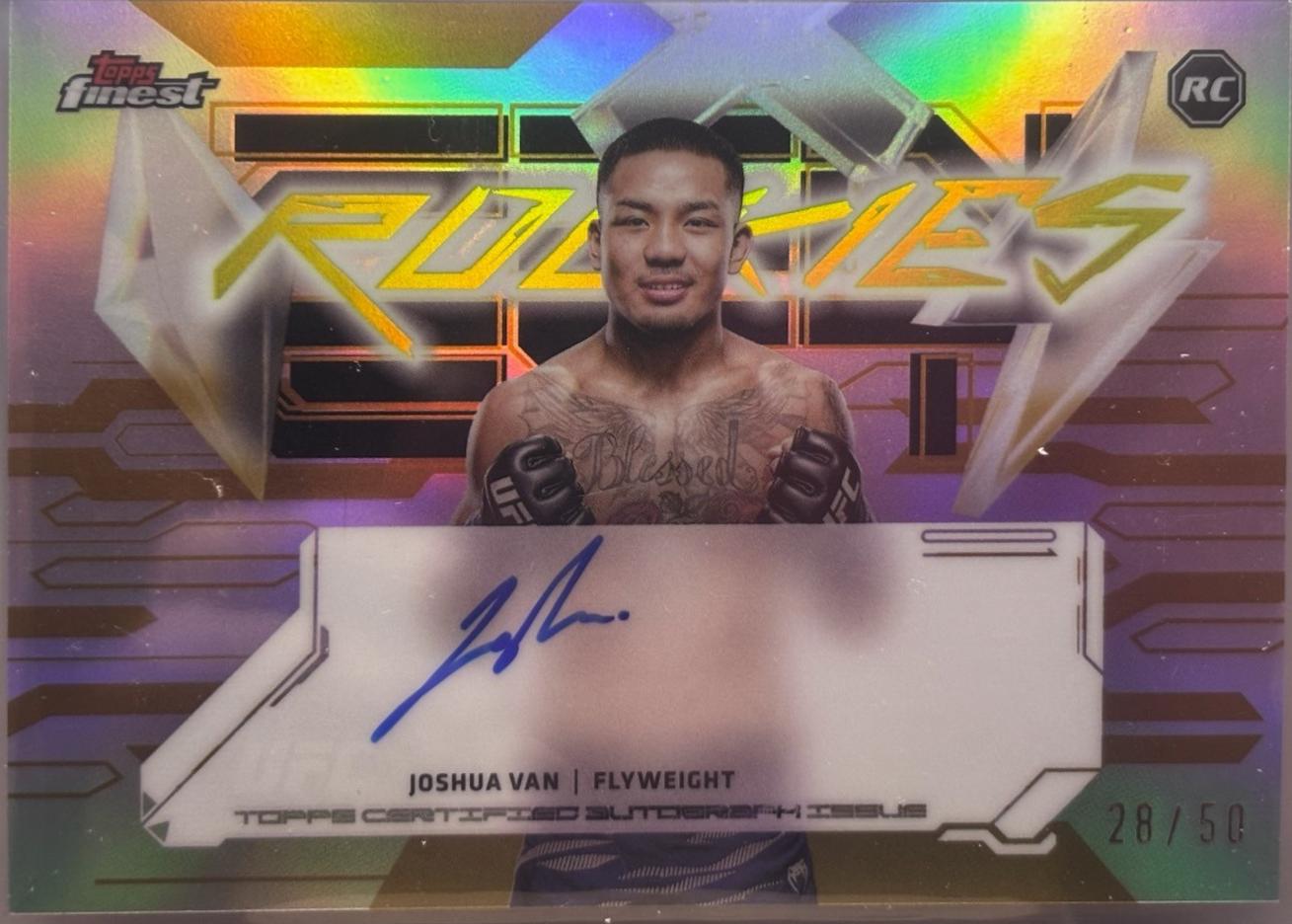 Joshua Van [Gold Refractor] #FRA-JV