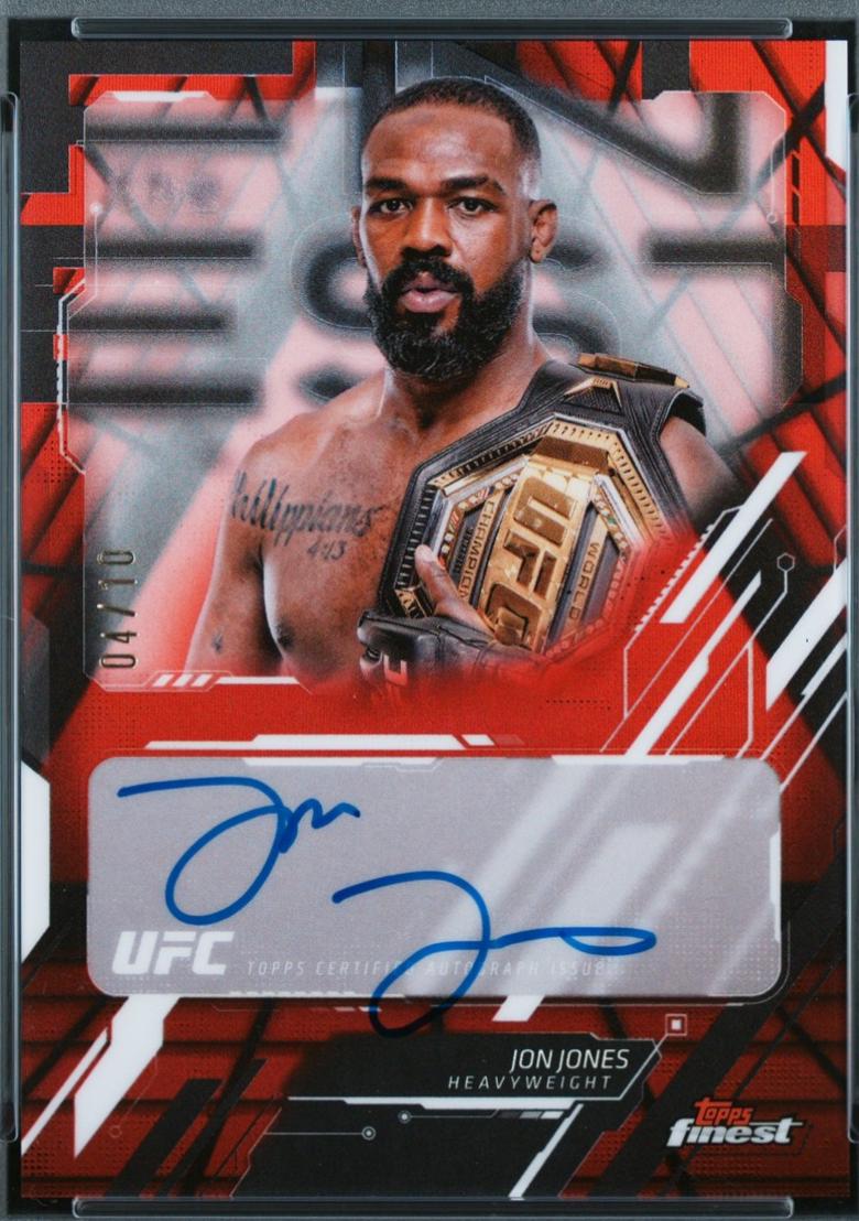 Jon Jones [Red Black Vapor Refractor] #TFA-JJ