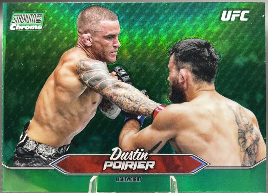 Dustin Poirier [Green Refractor] #C-138