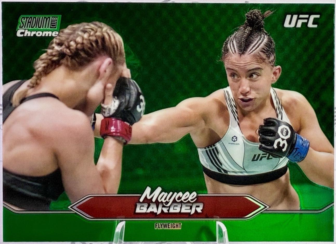Maycee Barber [Green Refractor] #C-77