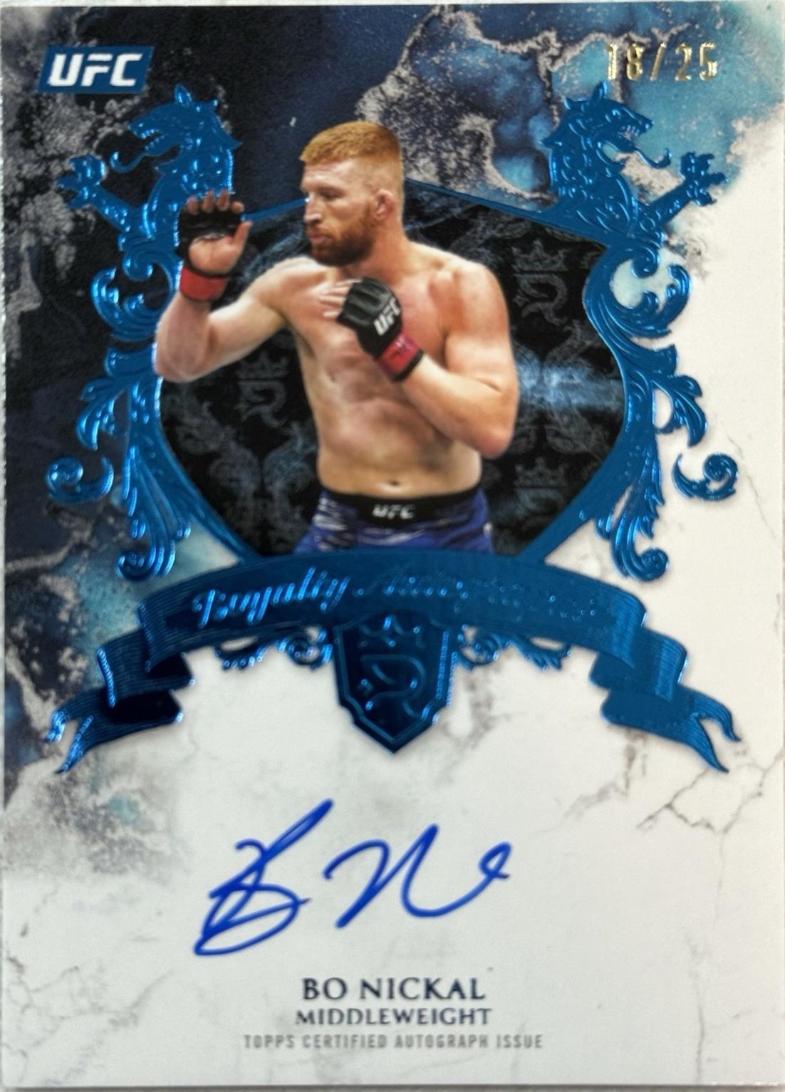 Bo Nickal [Blue] #RY-BN
