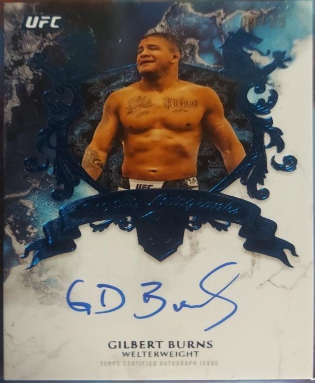 Gilbert Burns [Blue] #RY-GB