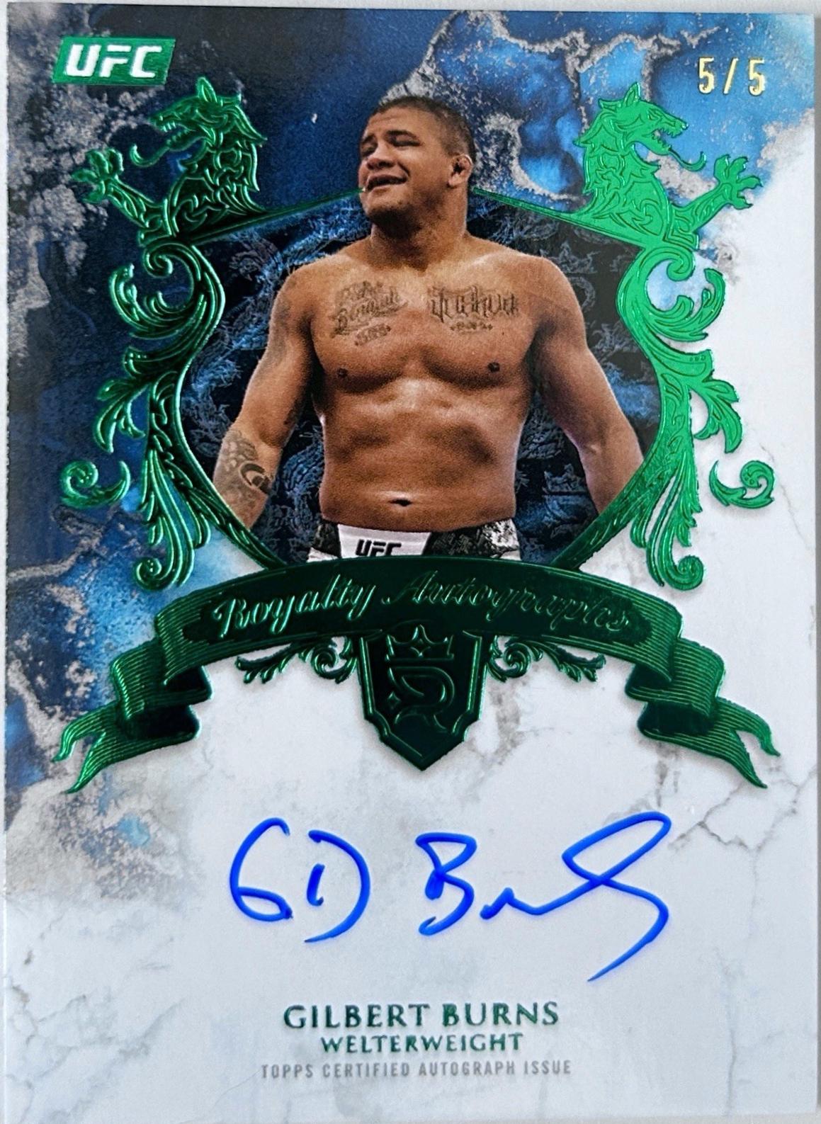 Gilbert Burns [Green] #RY-GB