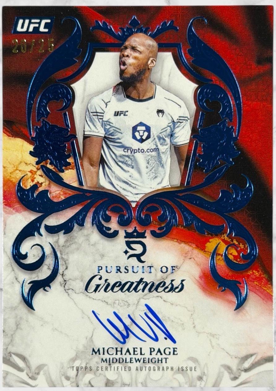 Michael Page [Blue] #POG-MP