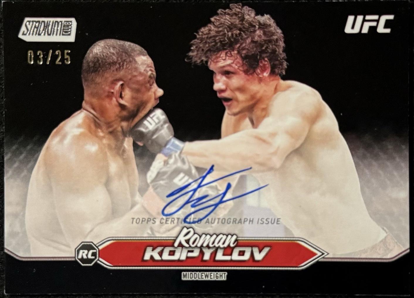Roman Kopylov [Black] #BCA-RKV