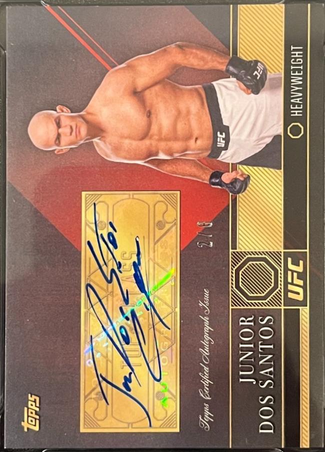 Junior Dos Santos [Red] #TCA-JDS