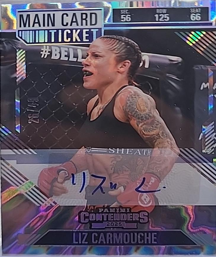 Liz Carmouche [Main Card Season Ticket Signature] #25