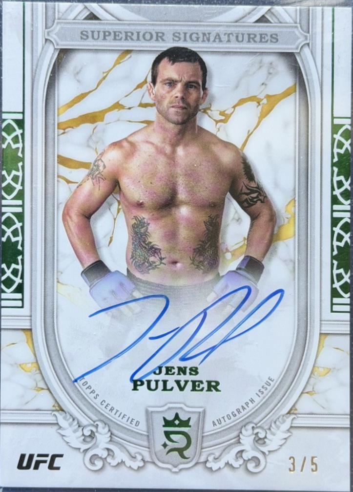 Jens Pulver [Green] #SS-JPR