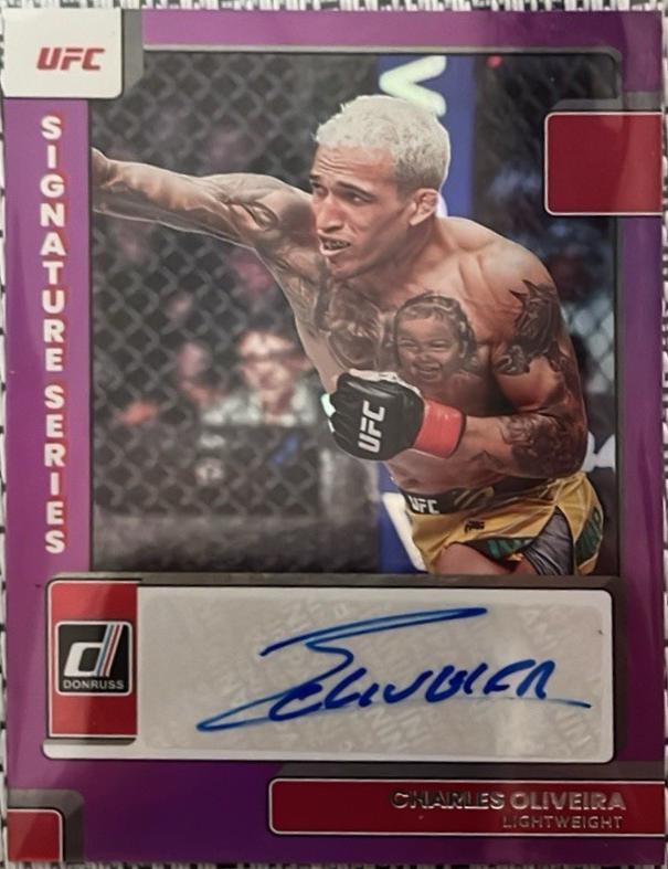 Charles Oliveira [Purple] #SG-COV