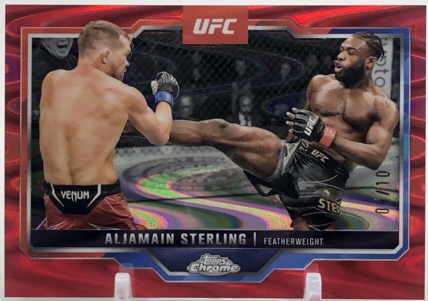 Aljamain Sterling [Red Refractor] #64