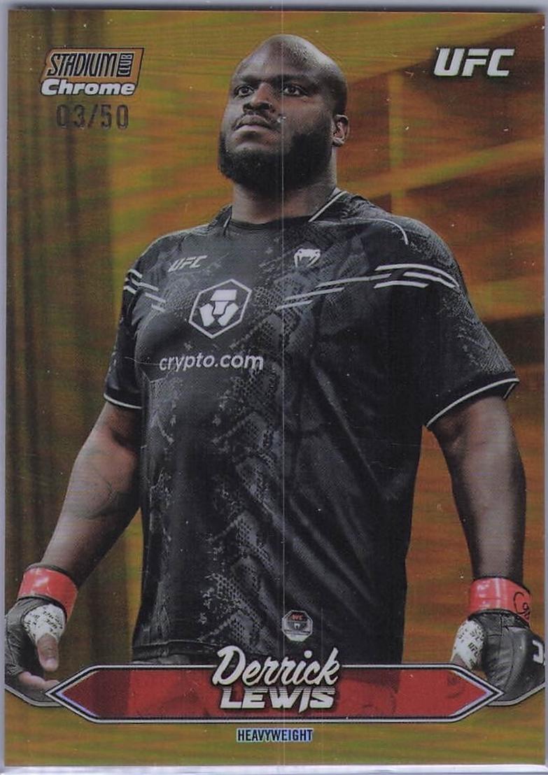 Derrick Lewis [Gold Refractor] #C-73