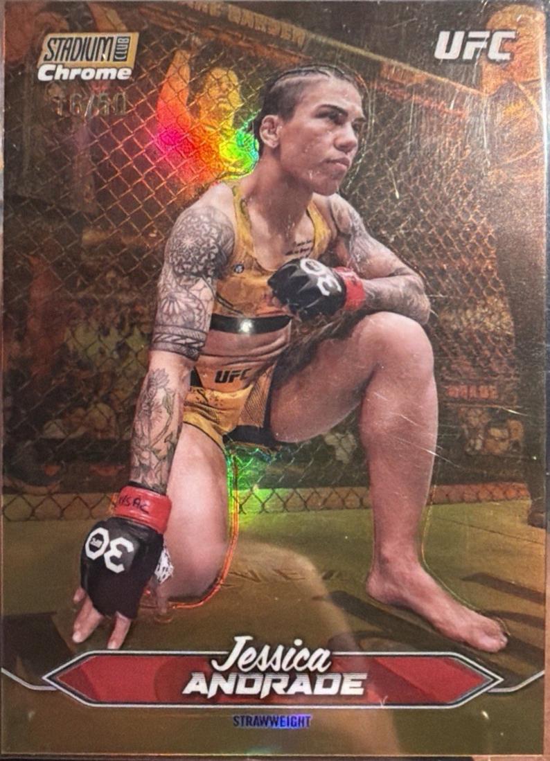 Jessica Andrade [Gold Refractor] #C-185