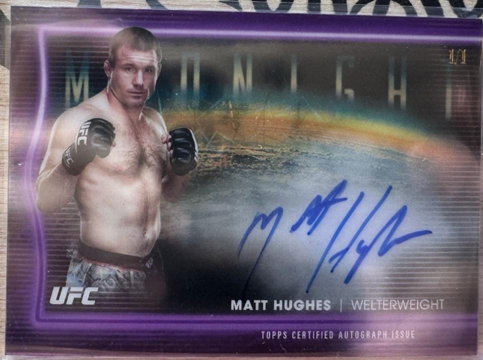 Matt Hughes [Black Light] #HNS-MH