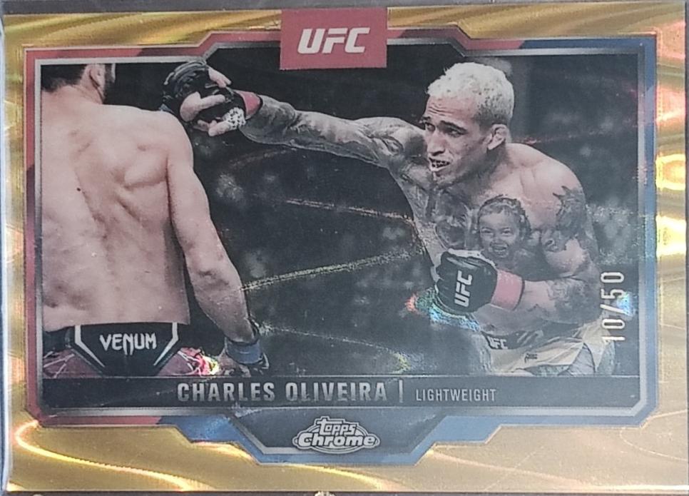 Charles Oliveira [Gold Refractor] #54