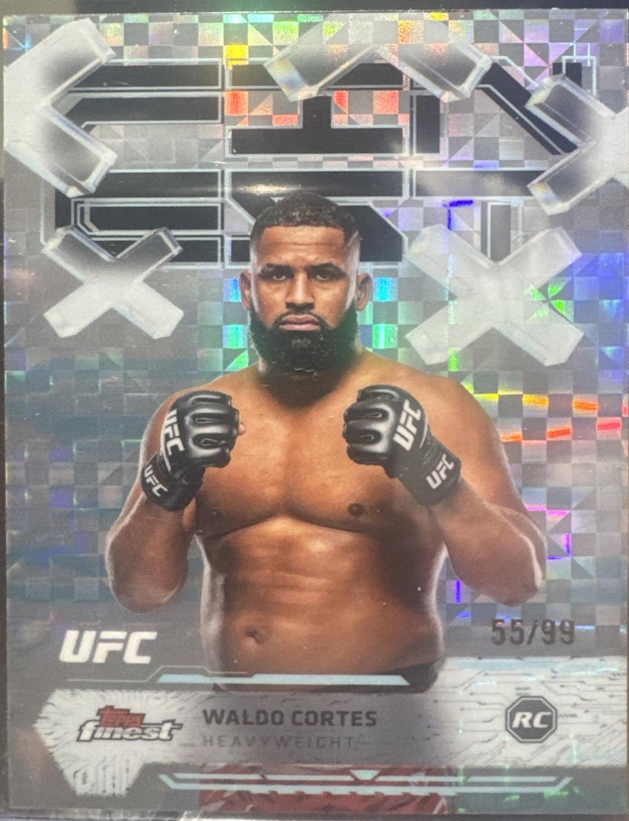 Waldo Cortes [Blue Checkerboard Refractor] #97