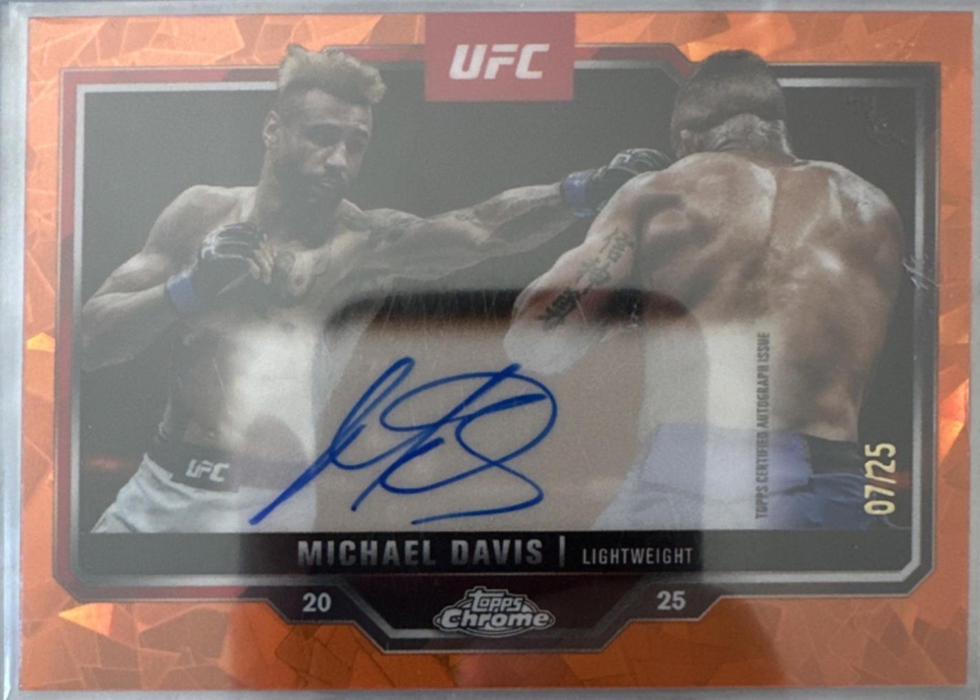 Michael Davis [Orange Refractor] #CVA-MD