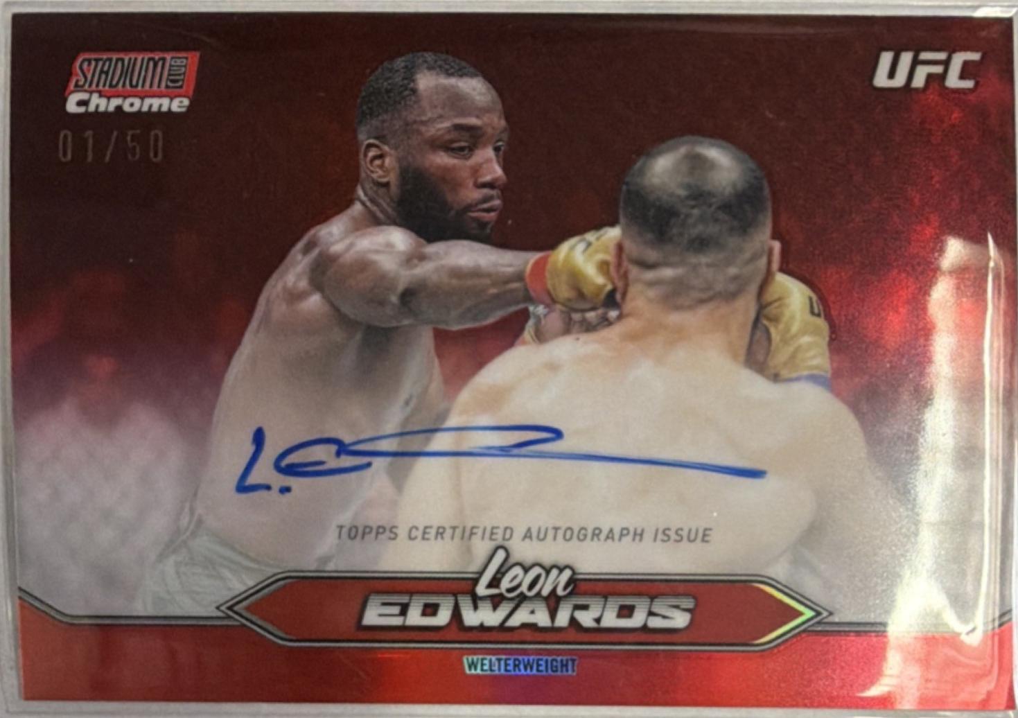 Leon Edwards [Red] #CAS-LES