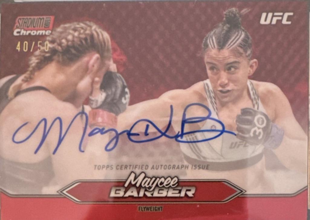 Maycee Barber [Red] #CAS-MBR