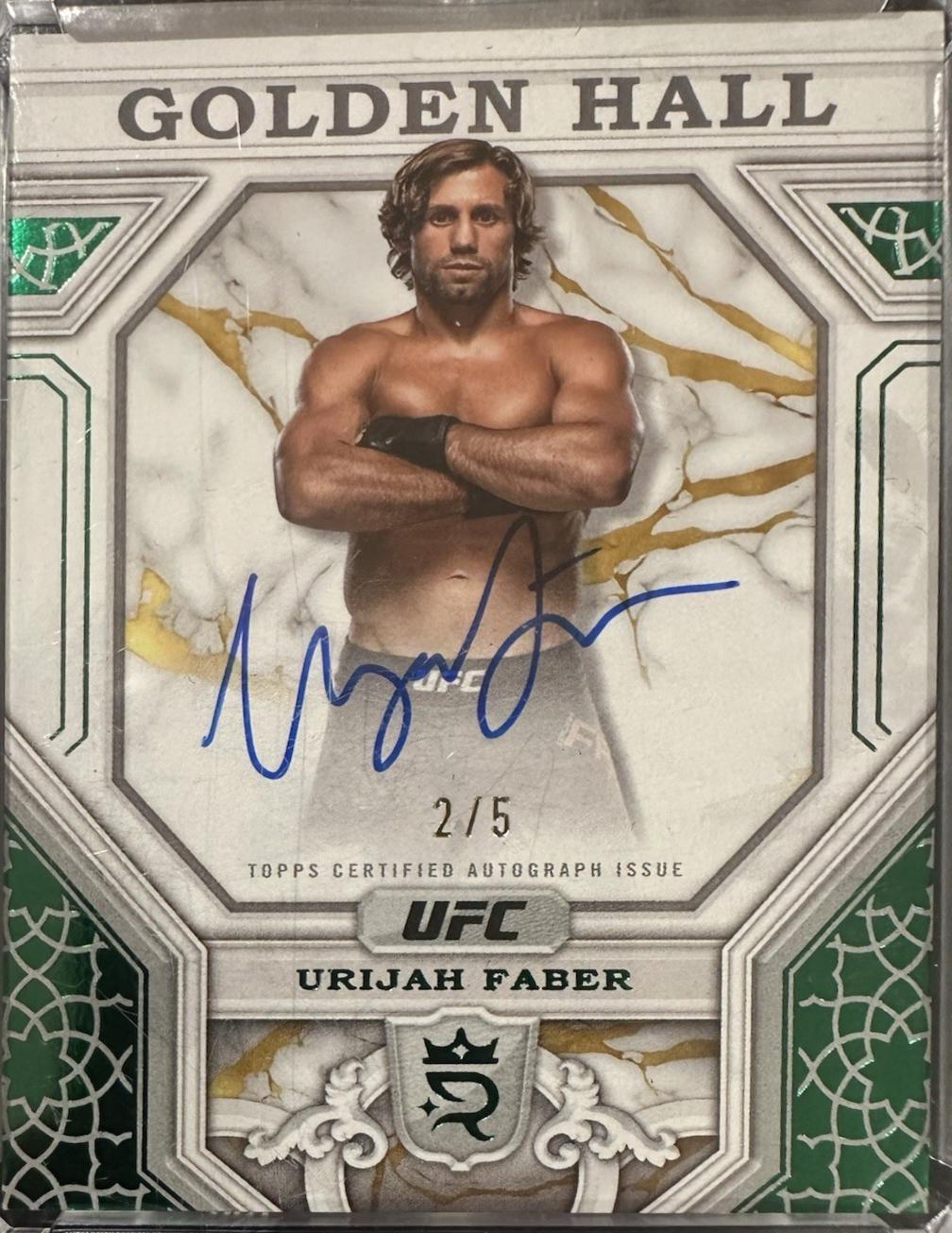 Urijah Faber [Green] #GH-UF