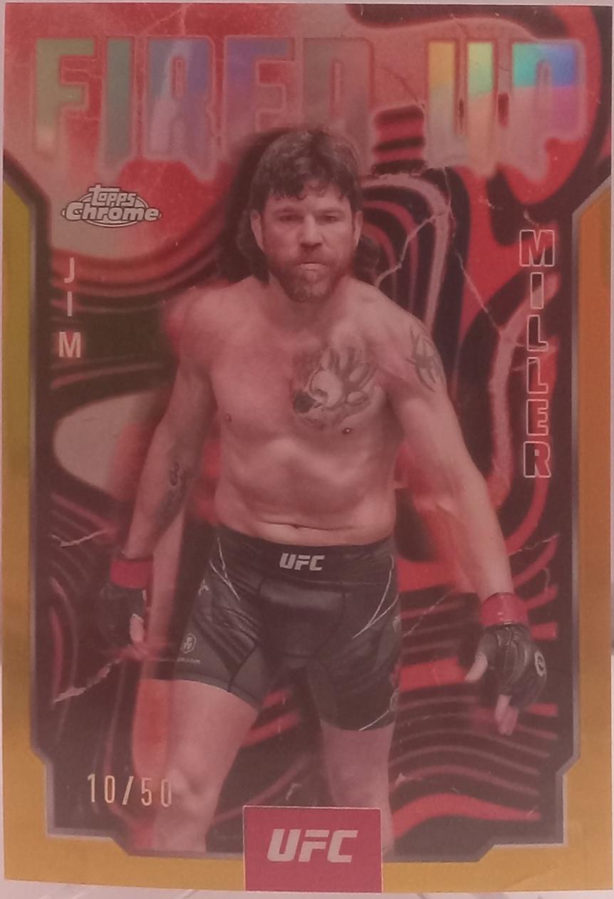 Jim Miller [Gold Refractor] #FUP-25