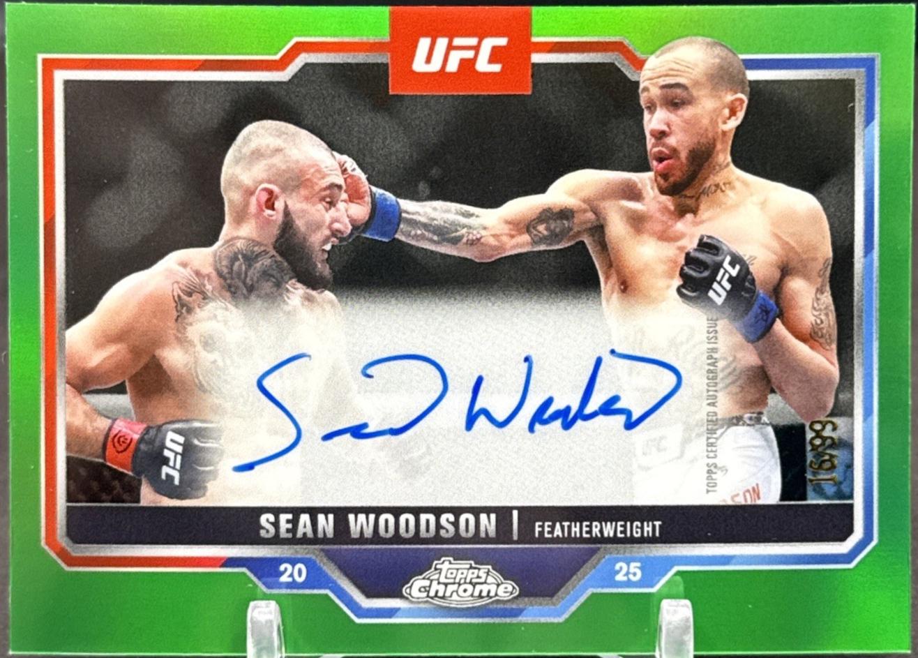 Sean Woodson [Green Refractor] #CVA-SW
