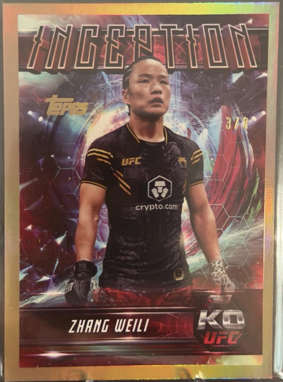 Zhang Weili [Gold] #IN-37