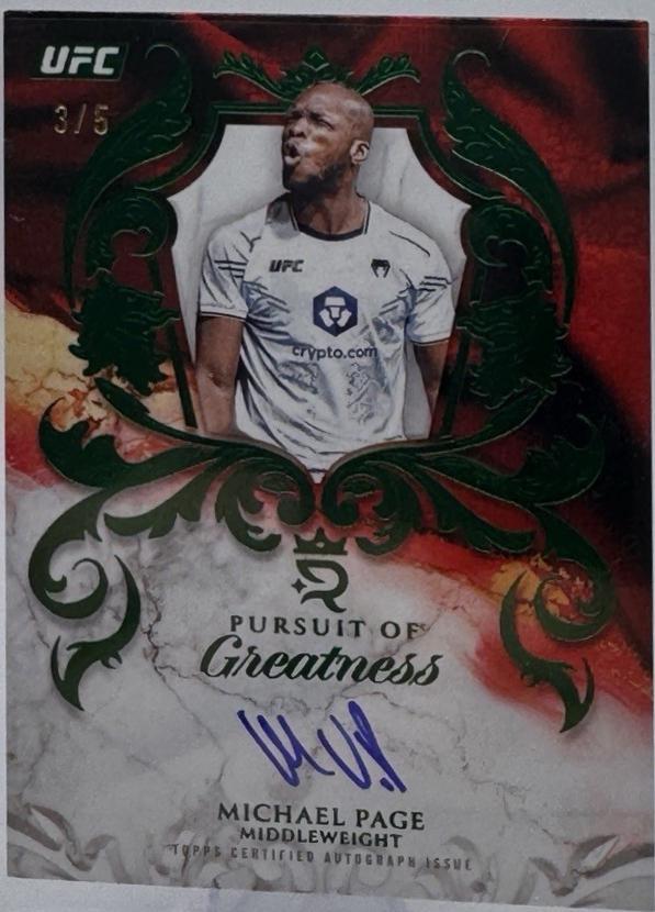 Michael Page [Green] #POG-MP
