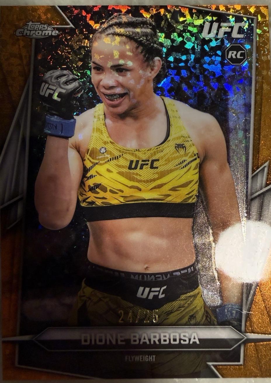 Dione Barbosa [Orange Mini Diamonds Refractor] #33