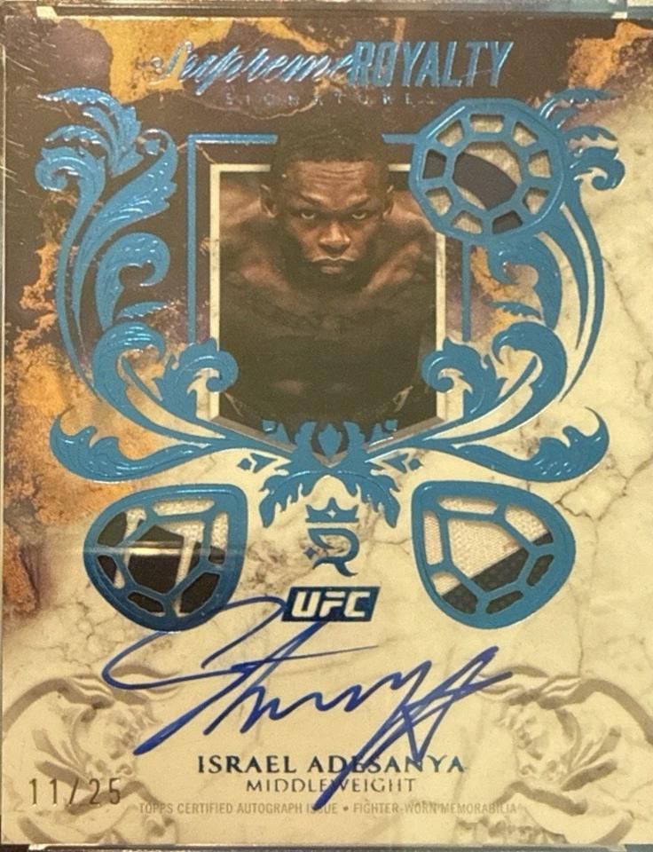 Israel Adesanya [Blue] #SUR-IA