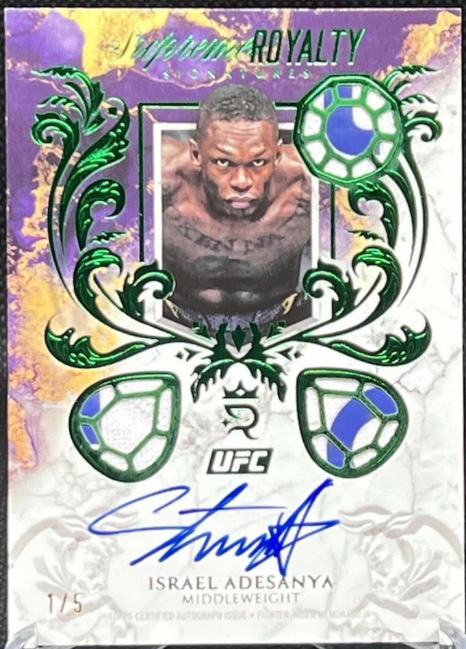 Israel Adesanya [Green] #SUR-IA
