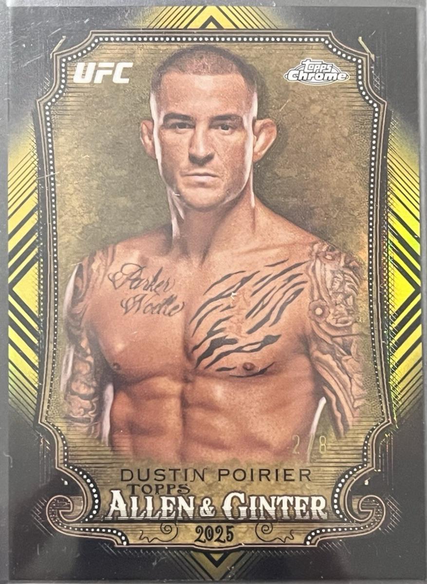 Dustin Poirier [Black Gold Refractor] #AAG-29