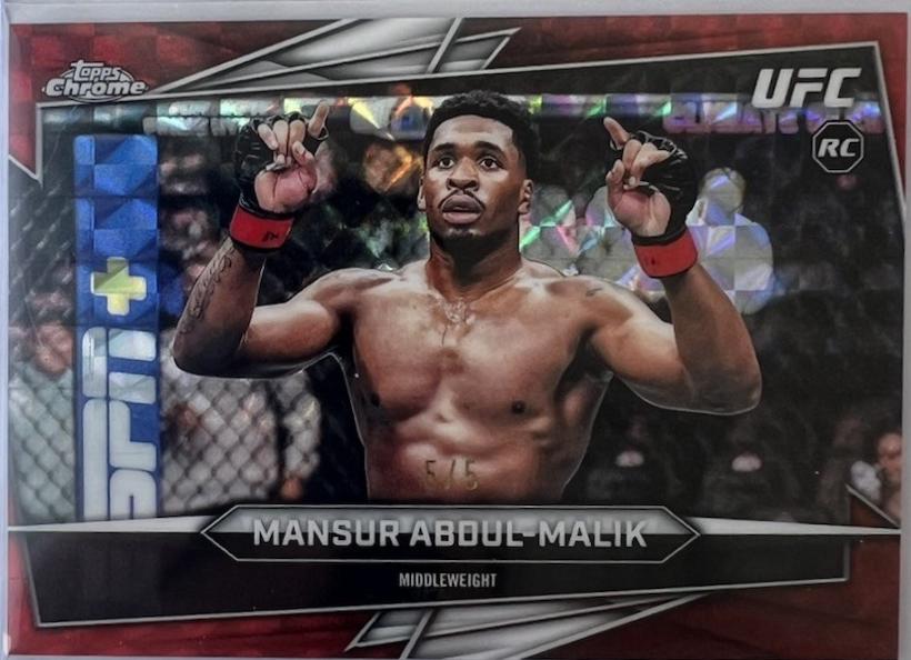 Mansur Abdul-Malik [Red Geometric Refractor] #59