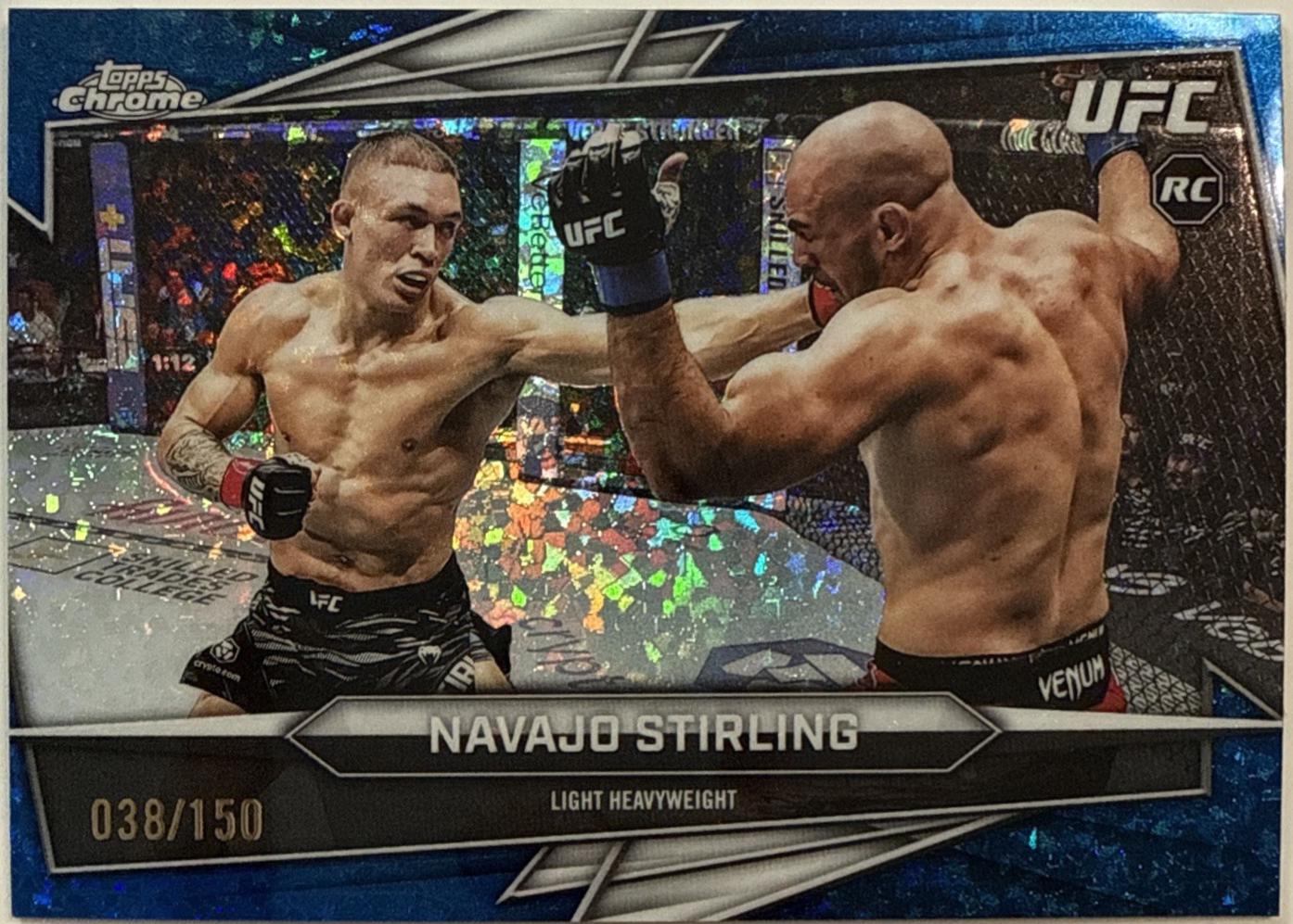 Navajo Stirling [Blue Mini Diamonds Refractor] #154