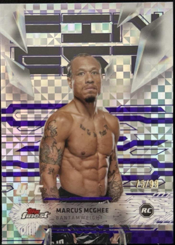 Marcus McGhee [Purple Checkerboard Refractor] #229