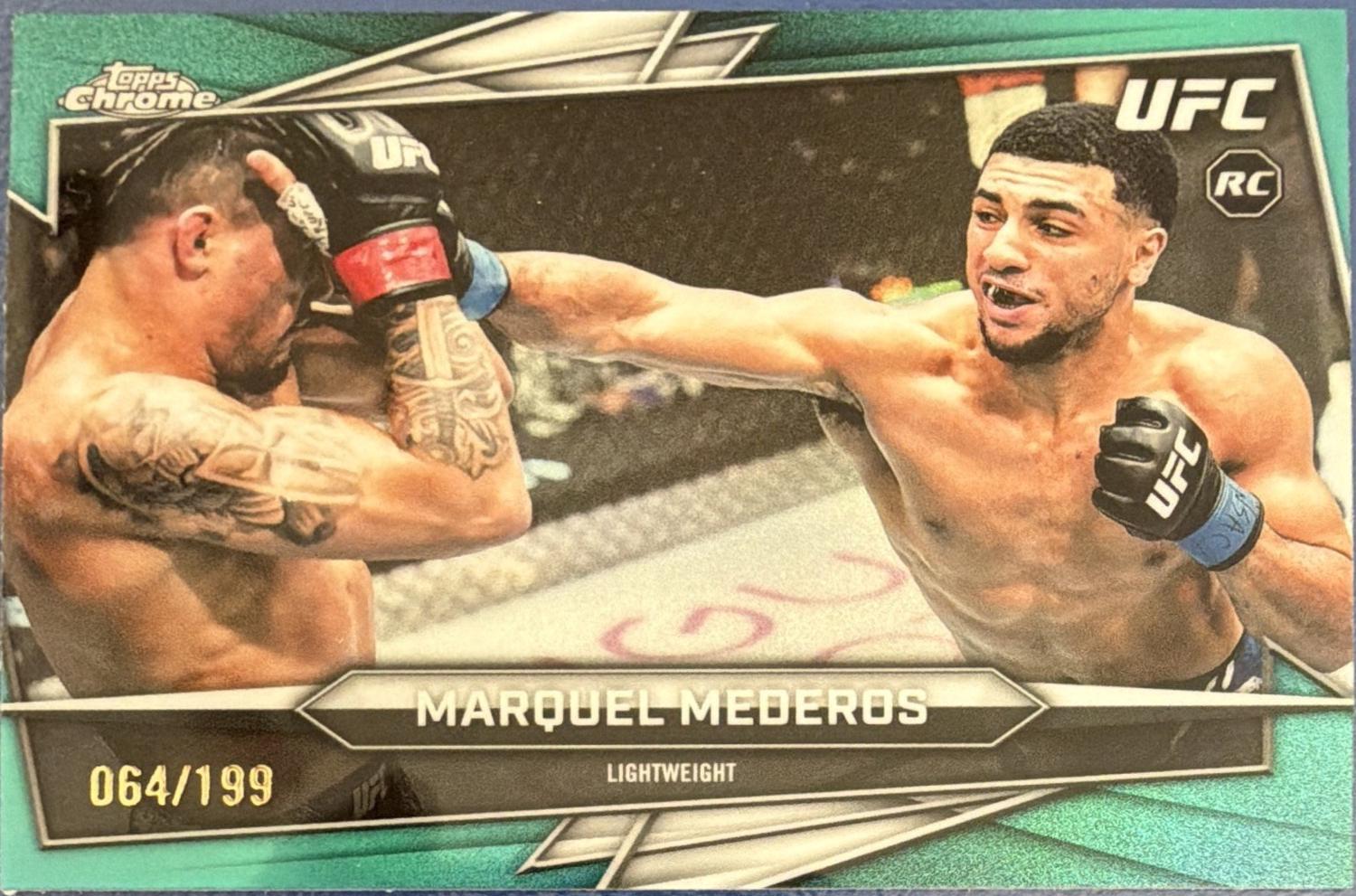 Marquel Mederos [Aqua Refractor] #168
