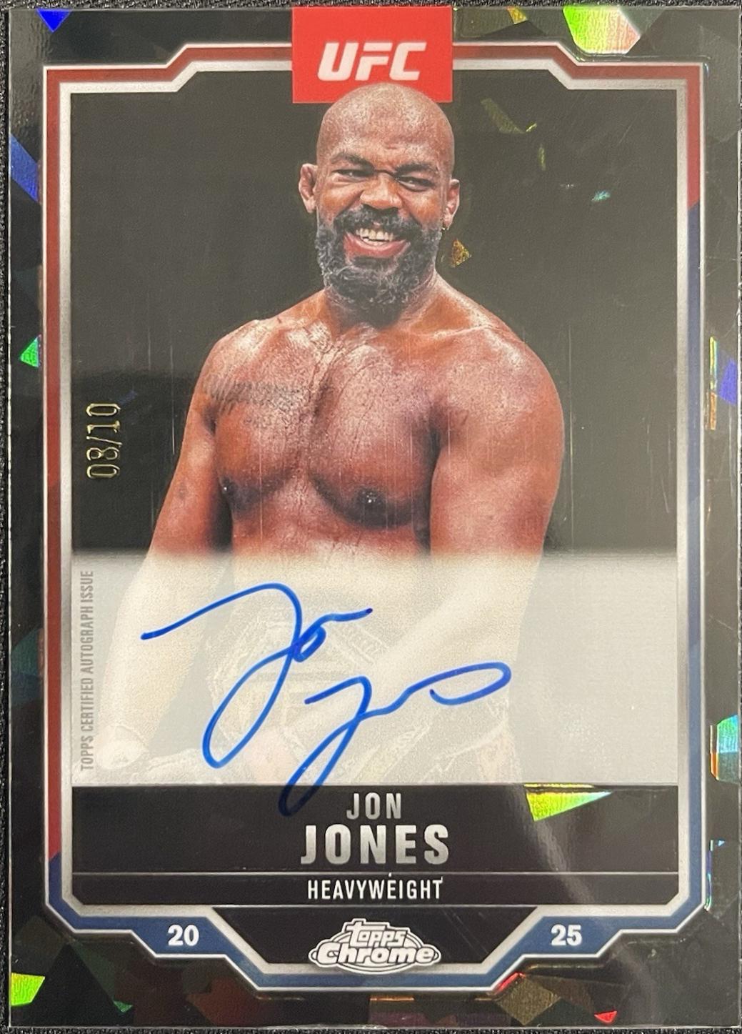 Jon Jones [Black Sapphire] #CVA-JJ