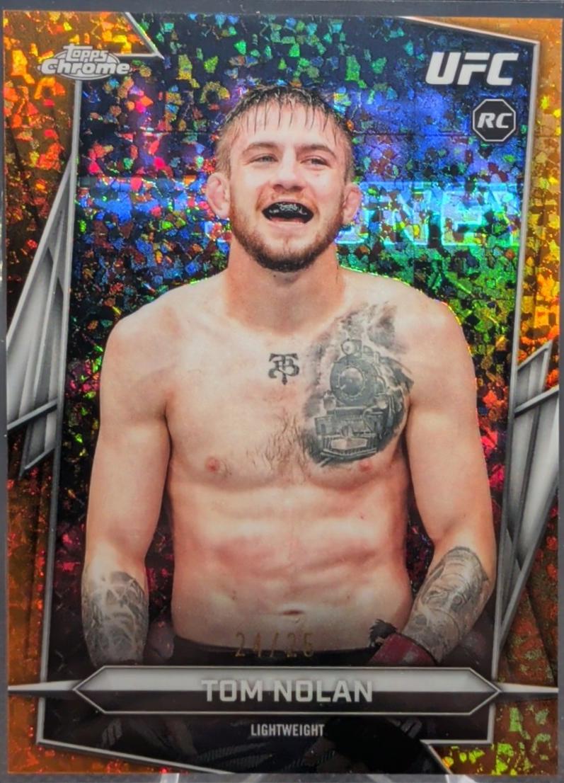 Tom Nolan [Orange Mini Diamonds Refractor] #113