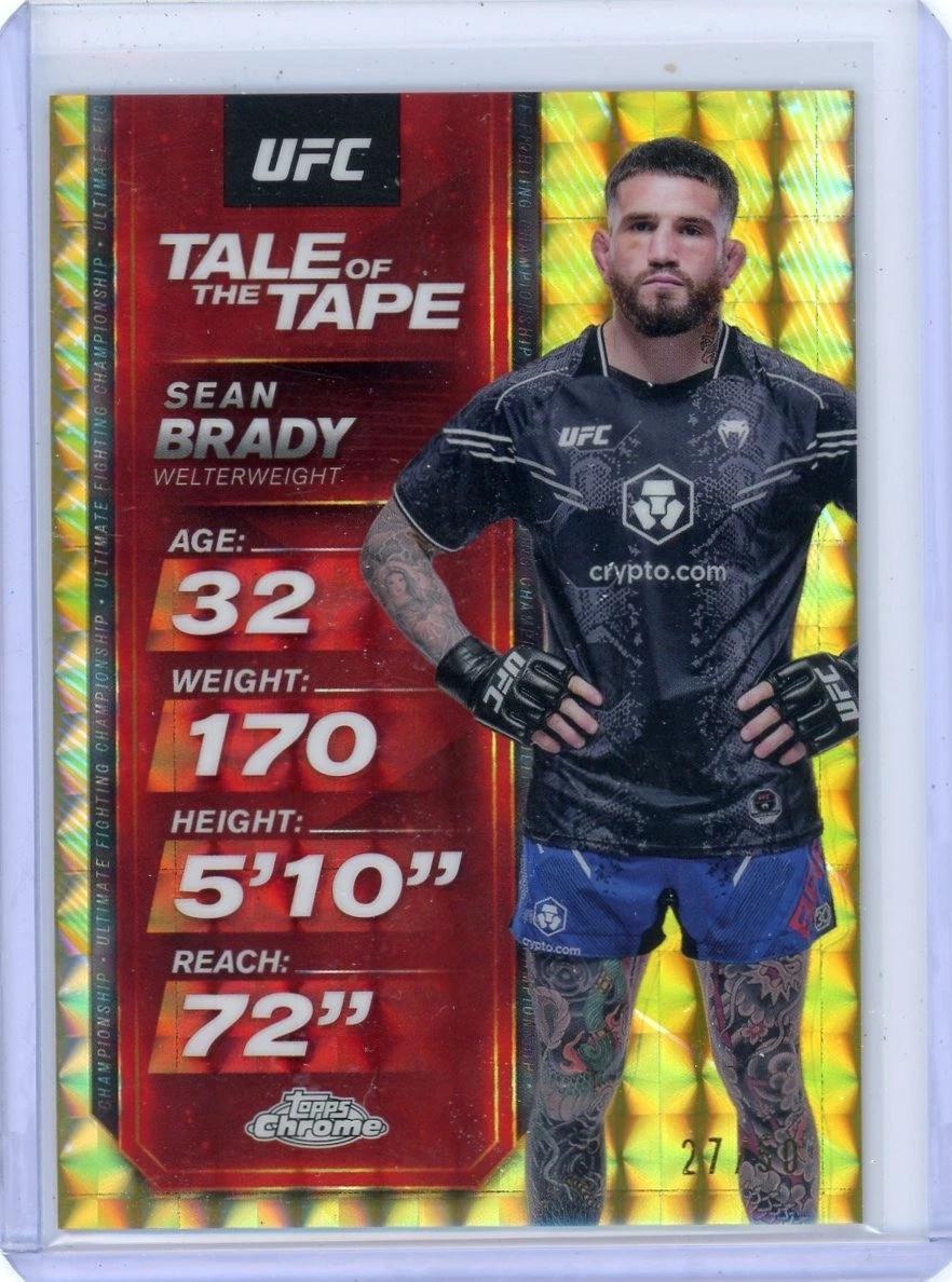 Sean Brady [Geometric Gold Refractor] #TTT-18
