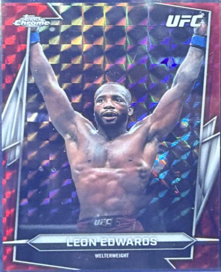 Leon Edwards [Red Refractor] #6