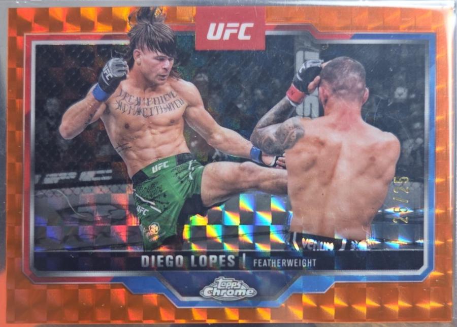 Diego Lopes [Orange Geometric Refractor] #140