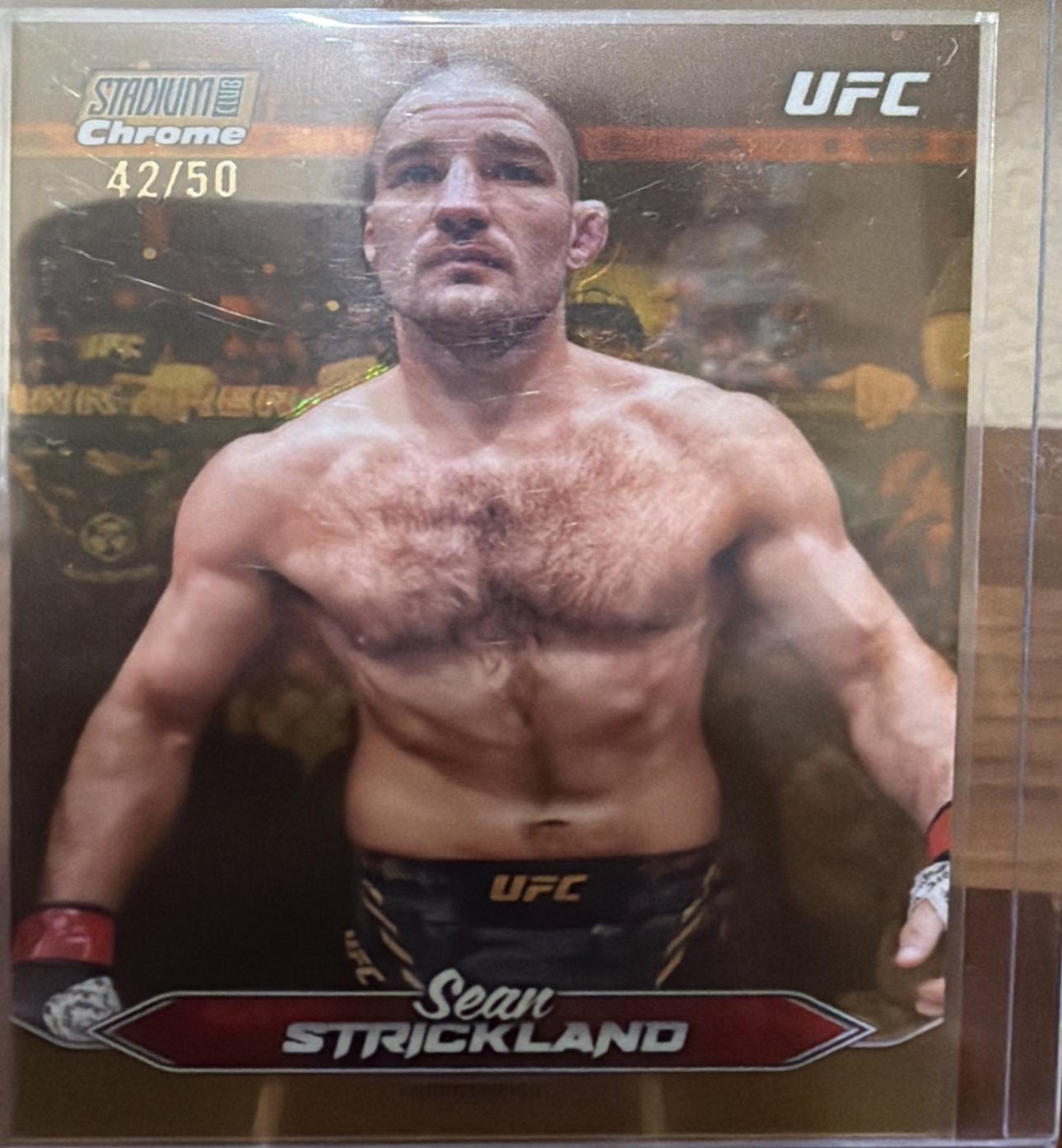 Sean Strickland [Gold] #82
