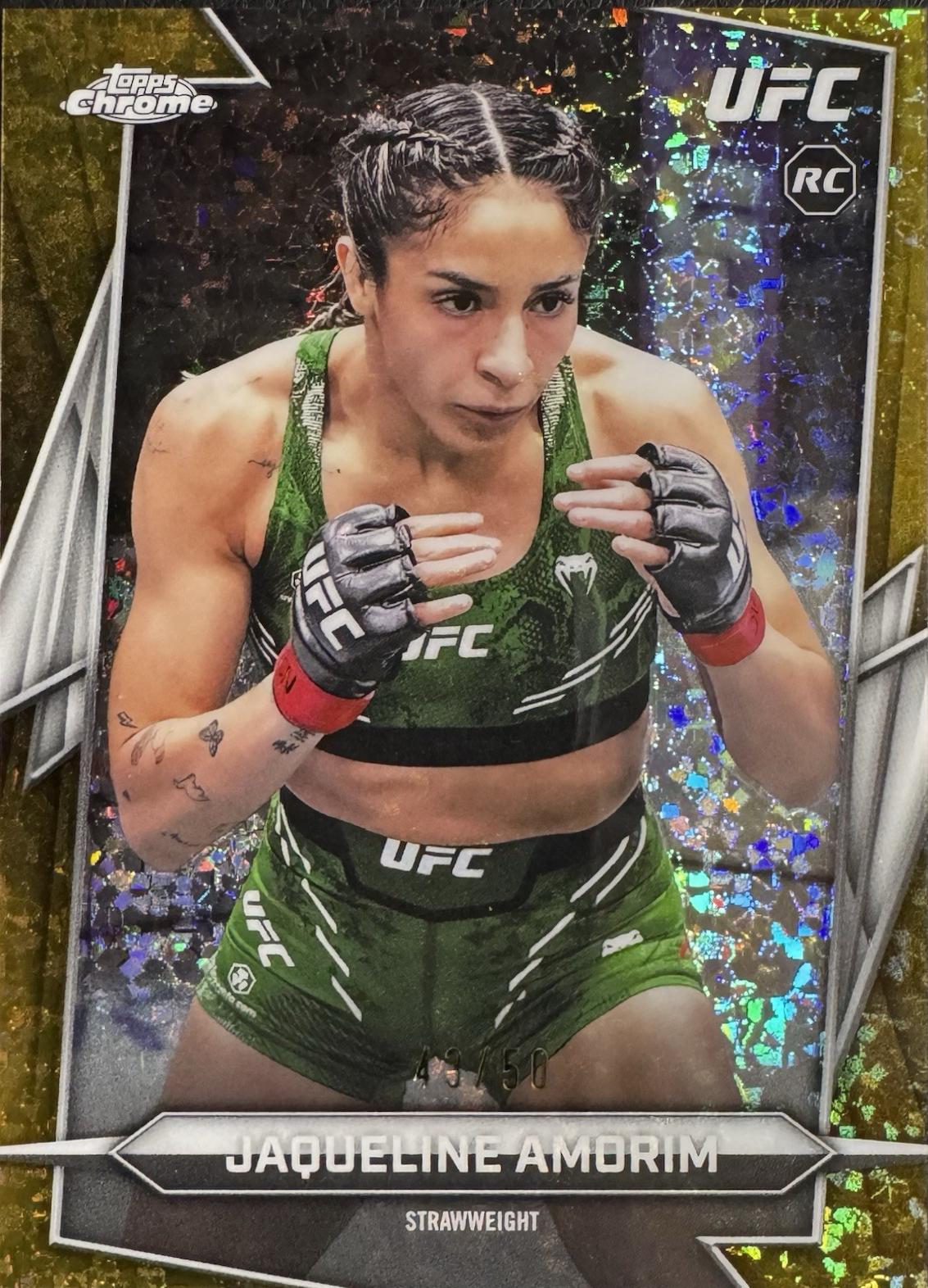 Jaqueline Amorim [Gold Mini Diamonds Refractor] #182